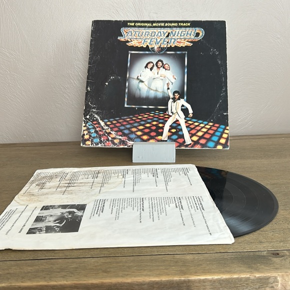 Original 1977 Saturday Night Fever Movie Soundtrack Vinyl - Picture 13 of 13